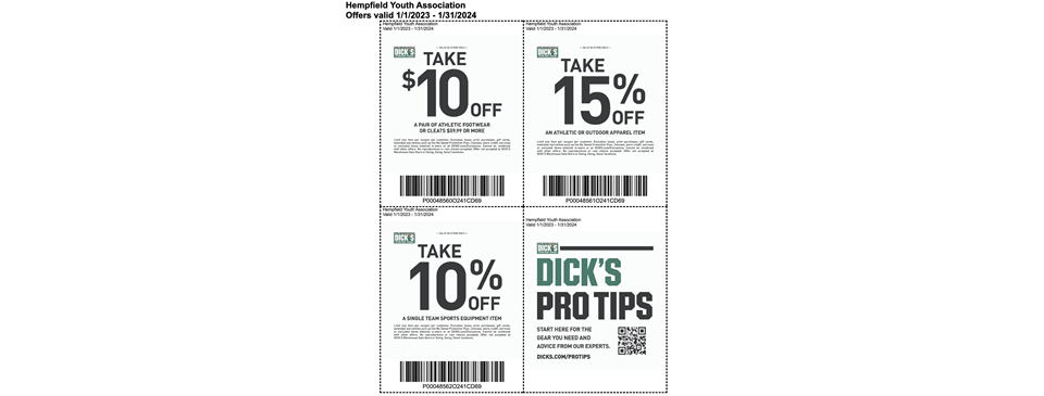 Click picture for coupon to be used throughout the year