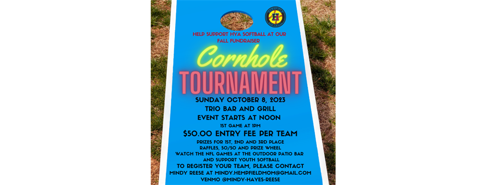 Cornhole Tournament!